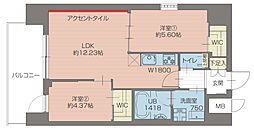プレジオ尾久EURO 2LDKの間取図画像