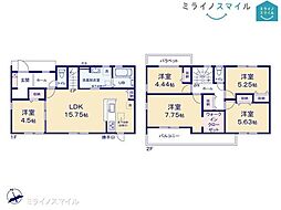 舘小学校豊明市栄町大根　全2棟　1号棟