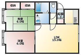 20CP実施中サンアルファ（発寒） 202 ｜ 北海道札幌市西区発寒十条4丁目1-45（賃貸アパート2LDK・3階・50.16㎡） その2