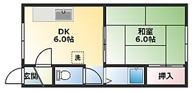 20CP実施中第一日の出ハイム 202 ｜ 北海道札幌市厚別区大谷地東5丁目6-16（賃貸アパート1DK・2階・28.05㎡） その2