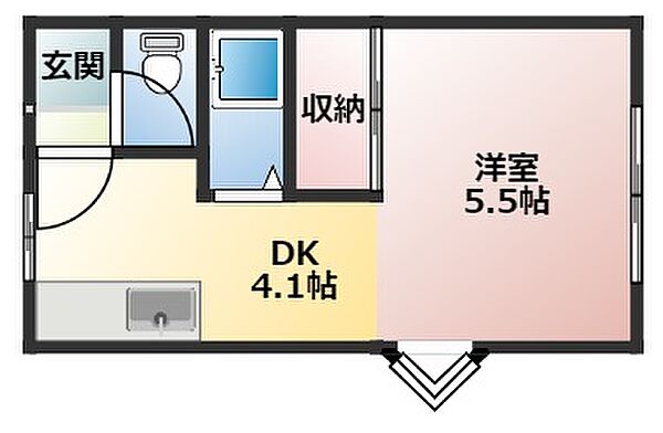 レジデンス2416 201｜北海道札幌市北区北二十四条西16丁目(賃貸アパート1DK・3階・20.40㎡)の写真 その2