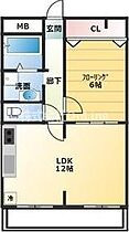 アリア 201 ｜ 大阪府八尾市八尾木北4丁目18（賃貸マンション2LDK・2階・42.00㎡） その2