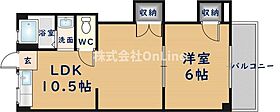 小畑コーポラスA棟  ｜ 大阪府八尾市小畑町2丁目（賃貸マンション1LDK・1階・39.20㎡） その2