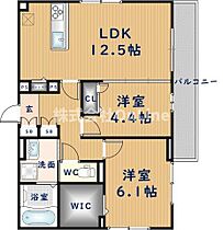 大阪府東大阪市花園東町2丁目（賃貸アパート2LDK・2階・58.78㎡） その2