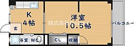 UMマンション  ｜ 大阪府八尾市山本町南3丁目（賃貸マンション1K・4階・30.78㎡） その2