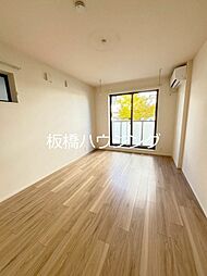 ヴィルクレールIV 201 2階1Kのリビング/ダイニング