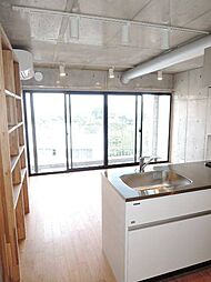 蓮根マンション 518 5階1LDKのリビング/ダイニング