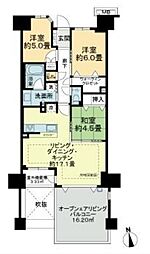 ヴェレーナシティパレ・ド・プラージュ 3LDKの間取図画像