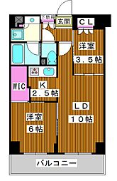 ザ・ケンジントン・レジデンスときわ台 2LDKの間取図画像