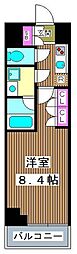 マキシヴ東武練馬 1Kの間取図画像