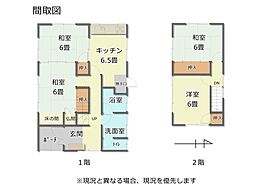 あいの風とやま鉄道 福岡駅 徒歩32分 4DKの間取り