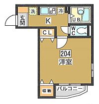 神奈川県川崎市中原区丸子通1丁目（賃貸マンション1K・2階・24.06㎡） その2