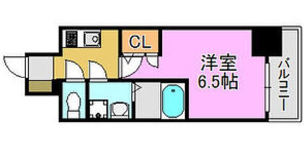 レーヴメゾン尼崎昭和通 ｜兵庫県尼崎市昭和南通7丁目(賃貸マンション1K・10階・23.01㎡)の写真 その10