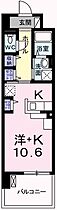 兵庫県姫路市土山１丁目（賃貸マンション1K・4階・30.96㎡） その2