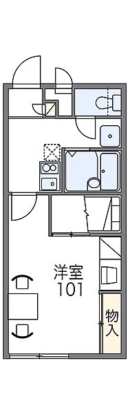 兵庫県姫路市書写(賃貸アパート1K・2階・22.70㎡)の写真 その2