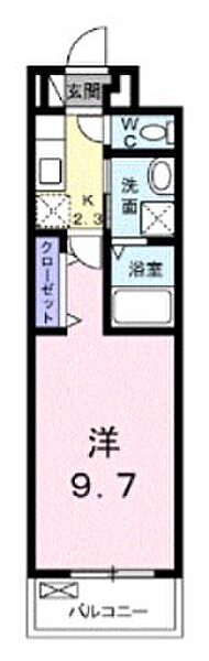 兵庫県姫路市別所町別所(賃貸アパート1K・3階・28.87㎡)の写真 その2