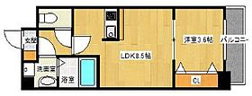 大阪府大阪市西淀川区姫里２丁目17-32（賃貸マンション1LDK・7階・31.32㎡） その2