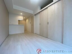 プレサンスNEO上新庄PRIMECRUIS 10階1LDKのリビング/ダイニング