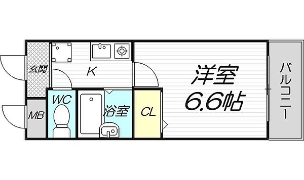 マンションキムラ ｜大阪府大阪市東淀川区東淡路3丁目(賃貸マンション1K・4階・19.89㎡)の写真 その2