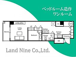 間取図画像 ワンルーム