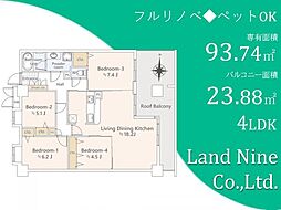 セザール検見川浜 4LDKの間取図画像