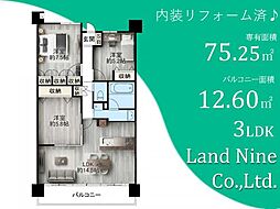 グランドホライゾン・トーキョーベイ 3LDKの間取図画像