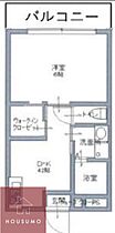 ハイム樹由 203 ｜ 大阪府豊中市曽根西町3丁目（賃貸アパート1K・2階・26.22㎡） その2