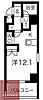 RFコンフォール江坂8階7.3万円