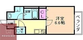 千葉・岸部 402 ｜ 大阪府吹田市岸部南1丁目9-1（賃貸マンション1K・4階・26.72㎡） その2