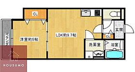 セレニティ田川北A棟 103 ｜ 大阪府大阪市淀川区田川北2丁目6-18（賃貸アパート1LDK・1階・34.34㎡） その2