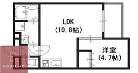 ラージヒル服部天神 303 ｜ 大阪府豊中市服部西町3丁目14-4（賃貸アパート1LDK・3階・35.93㎡） その2