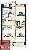 エスタブレK.W.N 303 ｜ 大阪府大阪市淀川区三津屋南2丁目5-7（賃貸マンション2LDK・3階・59.00㎡） その2