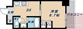 第15関根マンション  ｜ 大阪府吹田市金田町（賃貸マンション1DK・2階・26.11㎡） その2