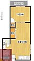 ビギンハイツA3階7.2万円