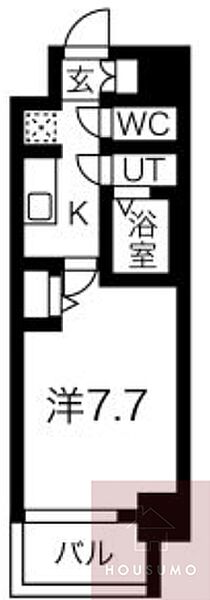 MJC大阪ラフィーネ 506｜大阪府大阪市淀川区新北野3丁目(賃貸マンション1K・5階・25.05㎡)の写真 その2