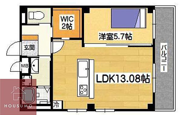 服部ビル（仮称） 401｜大阪府豊中市服部本町1丁目(賃貸マンション1LDK・4階・45.43㎡)の写真 その1