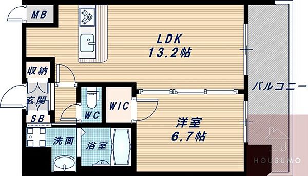 スプランディッド江坂駅前 ｜大阪府吹田市江坂町1丁目(賃貸マンション1LDK・13階・45.43㎡)の写真 その2