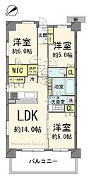間取図画像 3SLDK