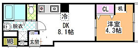 ワンゴークレスト 303 ｜ 兵庫県神戸市中央区日暮通6丁目4-18（賃貸マンション1LDK・3階・28.25㎡） その2