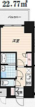 レオンコンフォート神戸駅前 1507 ｜ 兵庫県神戸市中央区古湊通2丁目1-3（賃貸マンション1K・15階・22.25㎡） その2