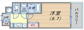 エスライズ新神戸2 601 ｜ 兵庫県神戸市中央区生田町2丁目3-14（賃貸マンション1K・6階・26.24㎡） その2