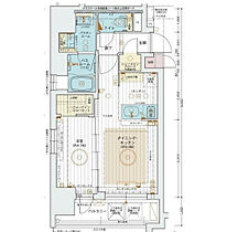 エステムコート新神戸2駅前山手  ｜ 兵庫県神戸市中央区熊内町4丁目13-22（賃貸マンション1DK・11階・36.26㎡） その2