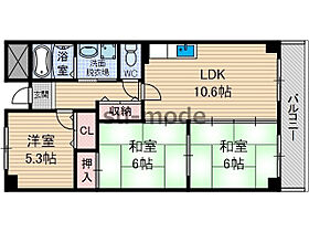 ソレイユ茨木北  ｜ 大阪府茨木市耳原2丁目（賃貸マンション3LDK・1階・63.00㎡） その2