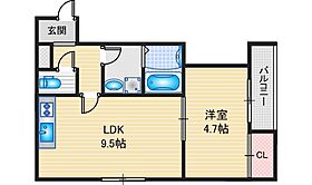 HARU吹田FRONT  ｜ 大阪府吹田市内本町1丁目（賃貸アパート1LDK・1階・32.87㎡） その2