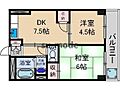 もりかずマンション南茨木7階6.0万円