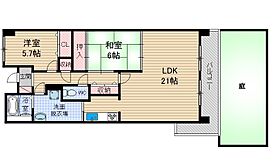 KDXレジデンス茨木1  ｜ 大阪府茨木市竹橋町（賃貸マンション2LDK・1階・78.95㎡） その2