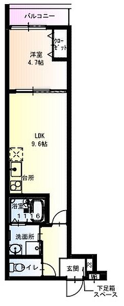 フジパレス茨木東宮町 ｜大阪府茨木市東宮町(賃貸アパート1LDK・1階・35.42㎡)の写真 その2