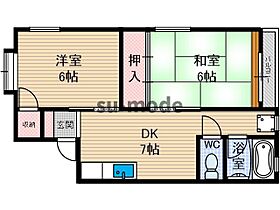 HMハイツ  ｜ 大阪府茨木市庄1丁目（賃貸アパート2LDK・2階・40.00㎡） その2