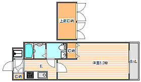 ギャランティー21博多 ORIENT BLD No.66  ｜ 福岡県福岡市博多区堅粕3丁目（賃貸マンション1K・5階・23.01㎡） その2