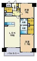 ラシルフィード博多駅南  ｜ 福岡県福岡市博多区博多駅南2丁目（賃貸マンション2LDK・3階・71.76㎡） その2